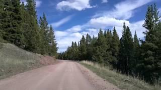 Breckenridge & Boreas Pass Road, Colorado Time Lapse Dashcam