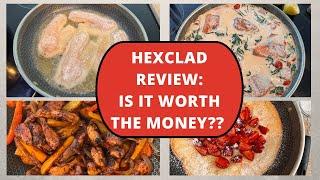 HEXCLAD REVIEW: IS IT WORTH YOUR MONEY? UNBOXING, SEASONING THE PANS, AND TRYING OUT RECIPES