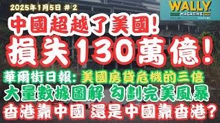 中國超越了美國! 金融海嘯的3倍！中國房地產經濟驚現130萬億損失！！房地產危機＋產能過剩引發重大危機｜香港怎能幸免於難？