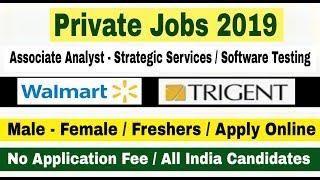 Private Jobs 2019 II Private Jobs For Freshers II Private Jobs August 2019 II Learn Technical