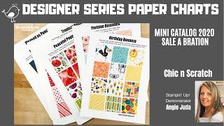 Designer Series Paper Charts Mini Catalog 2020
