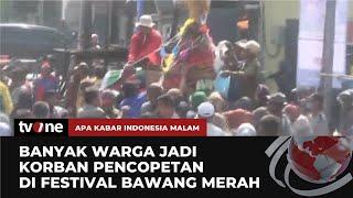 Warga Brebes Kecopetan Saat Berebut Gunungan di Festival Bawang Merah | AKIM tvOne