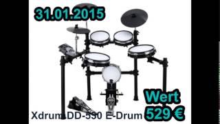 XDrum DD-530 E-Drum Set mit Mesh Heads auf win.myluckybook.com gewinnen