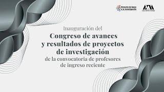 Presentación del Congreso de avances y resultados de proyectos de investigación