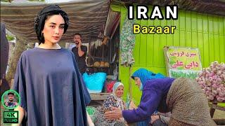 Grand Bazaar Walking Tour in Amlash 2022 , iran Bazaar - iran walking tour 2022