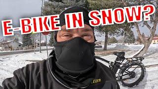 Riding Murf E-Bike in the Snow--how does it perform?