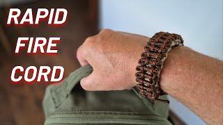 The Gunner's Brace Ammunition Belt Inspired Quick Release Paracord Bracelet ORIGINAL CbyS