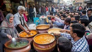 Cheapest Punjab Street Food Breakfast at Roadside | Street Food Lahore Pakistan