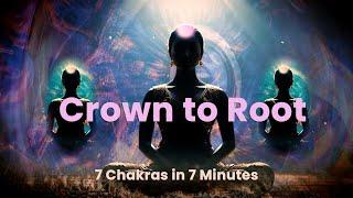 7 CHAKRAS CROWN TO ROOT - 7MINUTES