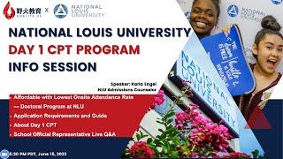 GoElite X National Louis University | Day 1 CPT Program Info Session