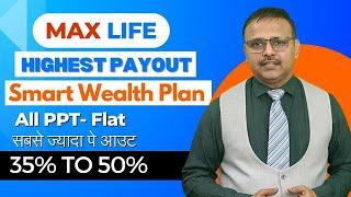 Max Life Smart Wealth Plan Highest Payout Working - Get it Now | Yogendra Verma | Policy Bhandar