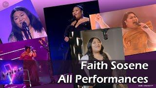 All Faith Sosene 's Performances - The Voice Australia Season 11