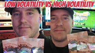 Low Volatility VS High Volatility Slots