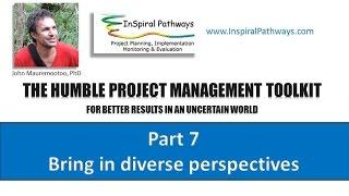 The Humble Project Management Toolkit Part 7: Bring in Diverse Perspectives