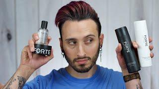 FORTE Series Review | Molding Paste, Argan Oil Serum, Shampoo & Conditioner