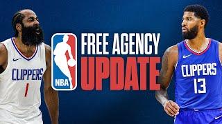 NBA Free Agency Update: James Harden agrees to new deal, where will Paul George land? | CBS Sports