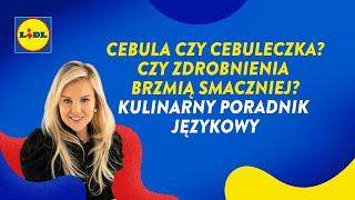 PODCAST #52. JĘZYK W KUCHNI -  czyli o mocy zdrobnień, poprawności i komunikacji