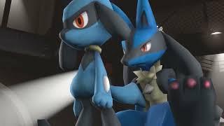 [MMD] Riolu Farts on Lucario (Stinky Charizard)