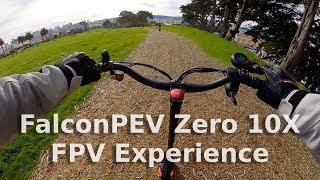 FalconPEV Zero 10X First Person PoV Raw Footage (Turbowheel Lightning)