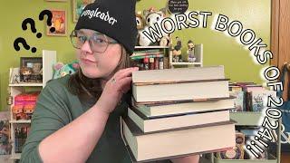 I Read 161 Books in 2024! These are the WORST!!!