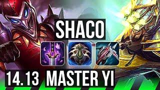 SHACO vs MASTER YI (JGL) | 10/3/15, 500+ games, Dominating | EUNE Diamond | 14.13