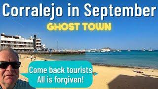 Corralejo September 2020 - It's a ghost town!