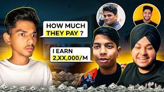 How much do Big Youtubers pay to their Video Editors | Ft. @adityaxsoon @KavanuhG