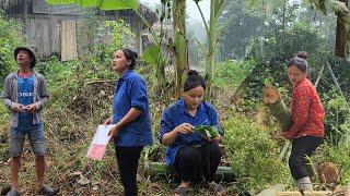 17 year old single mother builds bamboo house alone, starts new life after storm