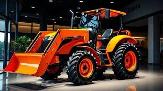 The Kubota tractor is a versatile and reliable agricultural machine built for both small and large-