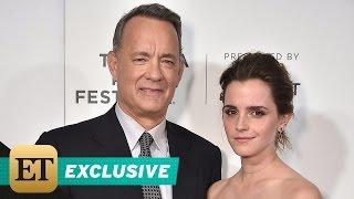 EXCLUSIVE: Emma Watson Says 'The Circle' Co-Star Tom Hanks 'Lives Up' to His Kind Reputation