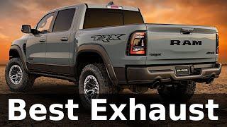 Best Exhaust Upgrade for 2021-2024 RAM 1500 TRX Supercharged 6.2L V8 - Sound Comparison