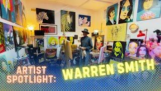 Artist Spotlight; Warren Smith at theArtWorks Art Gallery and Arts Complex, Downtown Wilmington NC