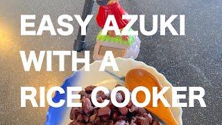 EASY AZUKI WITH A RICE COOKER