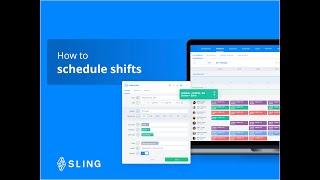 How to schedule shifts in Sling