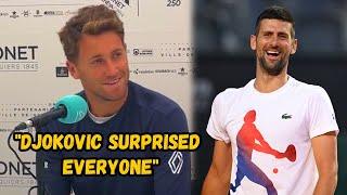 Casper Ruud "Djokovic playing here is SURPRISE" - Geneva 2024