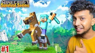 FINALLY A NEW JOURNEY BEGINS !MINECRAFT SURVIVAL (Episode 1)