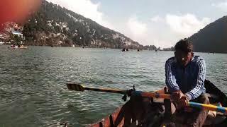 Enjoyed Boating in #Nainital #lakecity #lake #boatingtime