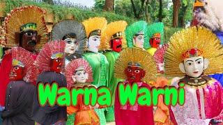 WARNA WARNI ONDEL ONDEL & BADUT LUCU JOGET ASIK, NGARAK ONDEL ONDEL WARNA WARNI