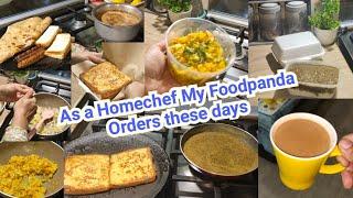 In Sab Halaat ne Pareshan kr dya| As a Homechef My Foodpanda Orders these days| Sonia Daily Vlogs