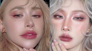 DOUYIN MAKEUP TUTORIAL ~ on white girl features ~ CHATTY