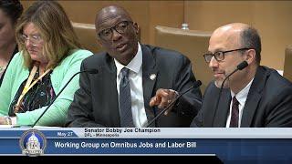 Working Group on Omnibus Jobs, Labor and Economic Development - 05/27/25
