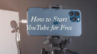 $0-$61 YouTube Studio Setup Tutorial for Beginners