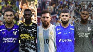 Option File PES 2020 PS4/PS5/PC 100% Atualizado Mês de Dezembro com o Brasileirão Serie A e B 2025!!