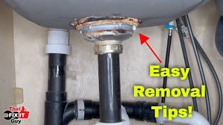 Stop The Leak In Your Kitchen Sink! Learn How To Replace The Drain Strainer