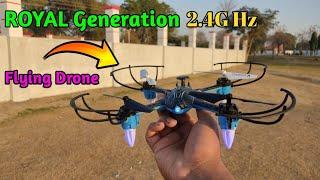 Unboxing Royal Generation 2.4Ghz Flying Drone Full Review | Fly & Testing
