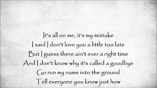 I Hope You're Happy Now - Carly Pearce and Lee Brice Lyrics