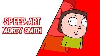 Speed art Morty Smith | Lion Graphics