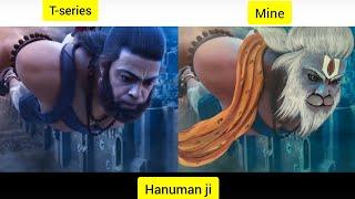 Adipurush recreating hanuman ji look||saif ali khan prabhas #adipurush