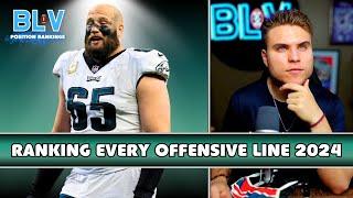 Ranking Every NFL Offensive Line From WORST to BEST 2024