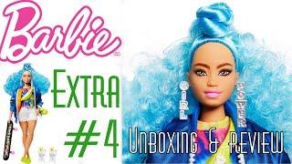  Edmond's Collectible World :  Barbie Extra Doll #4, Curvy in Zippered Jacket Unboxing & Review